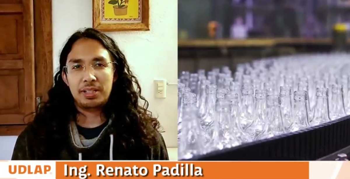 Renato Padilla, ingeniero en Alimentos por la Udlap. (Especial)