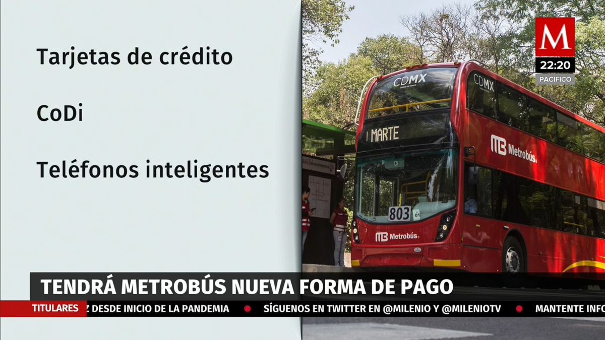 Con teléfonos inteligentes y CoDi: así será la nueva forma de pago en Metrobús de CdMx