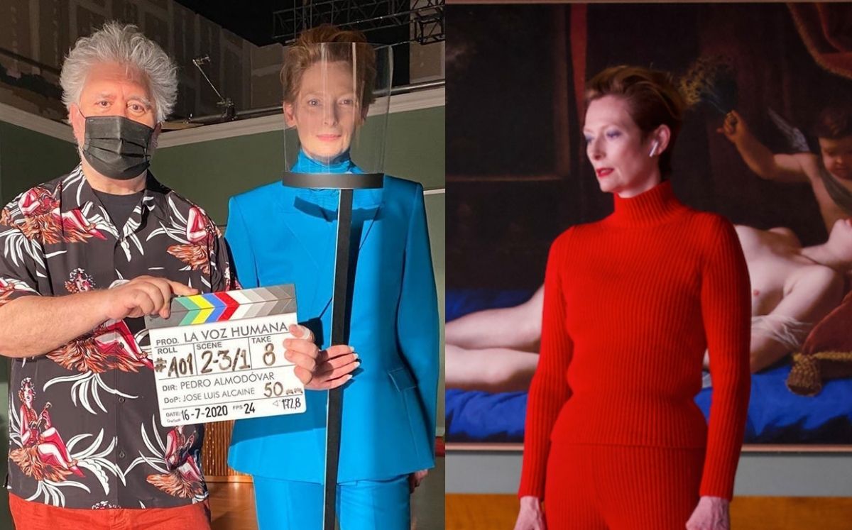 'The Human Voice' de Almodóvar llegará a cines el próximo 12 de marzo (@insta_almodovar)