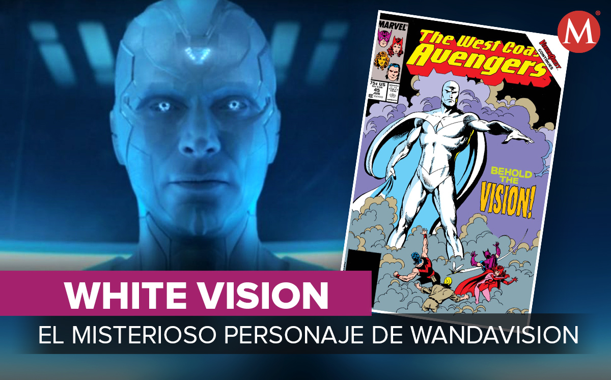 White Vision hizo su aparición en el último capítulo de WandaVision | Imágenes: Disney