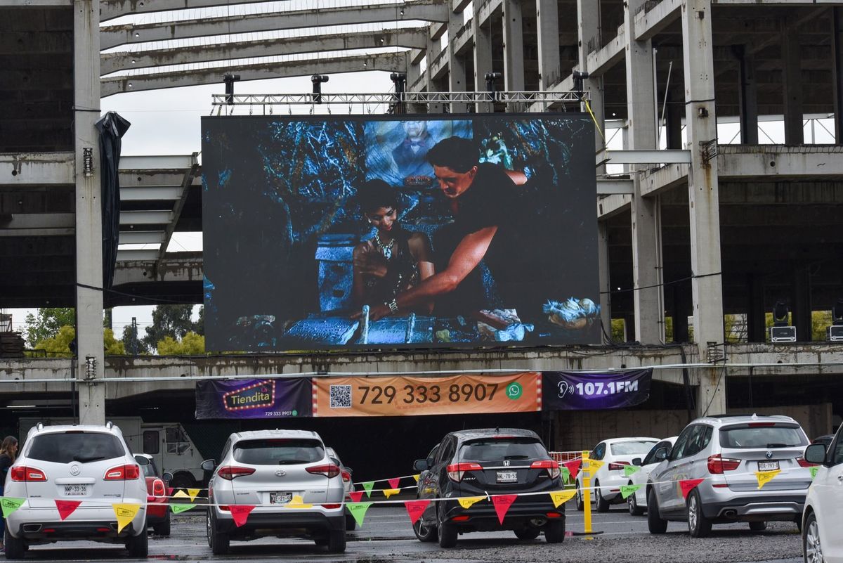 Los autocinemas surgen como una alternativa ante el covid | Cuartoscuro