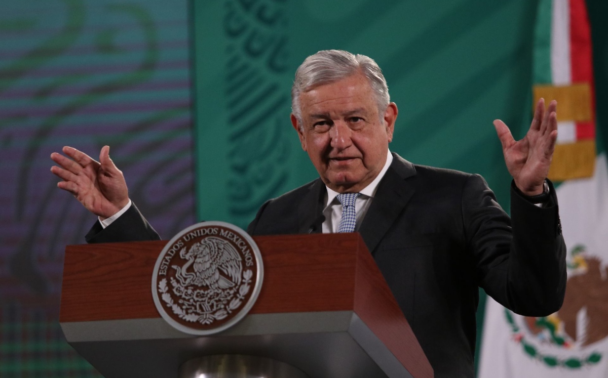 El presidente Andrés Manuel López Obrador en La Mañanera. (Cuartoscuro)
