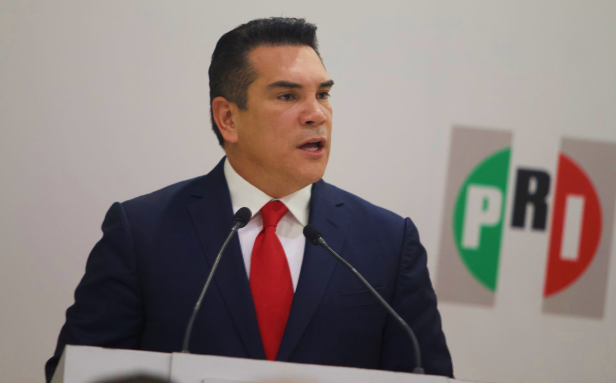 Alejandro Moreno Cárdenas, presidente del Partido Revolucionario institucional. (Cuartoscuro)