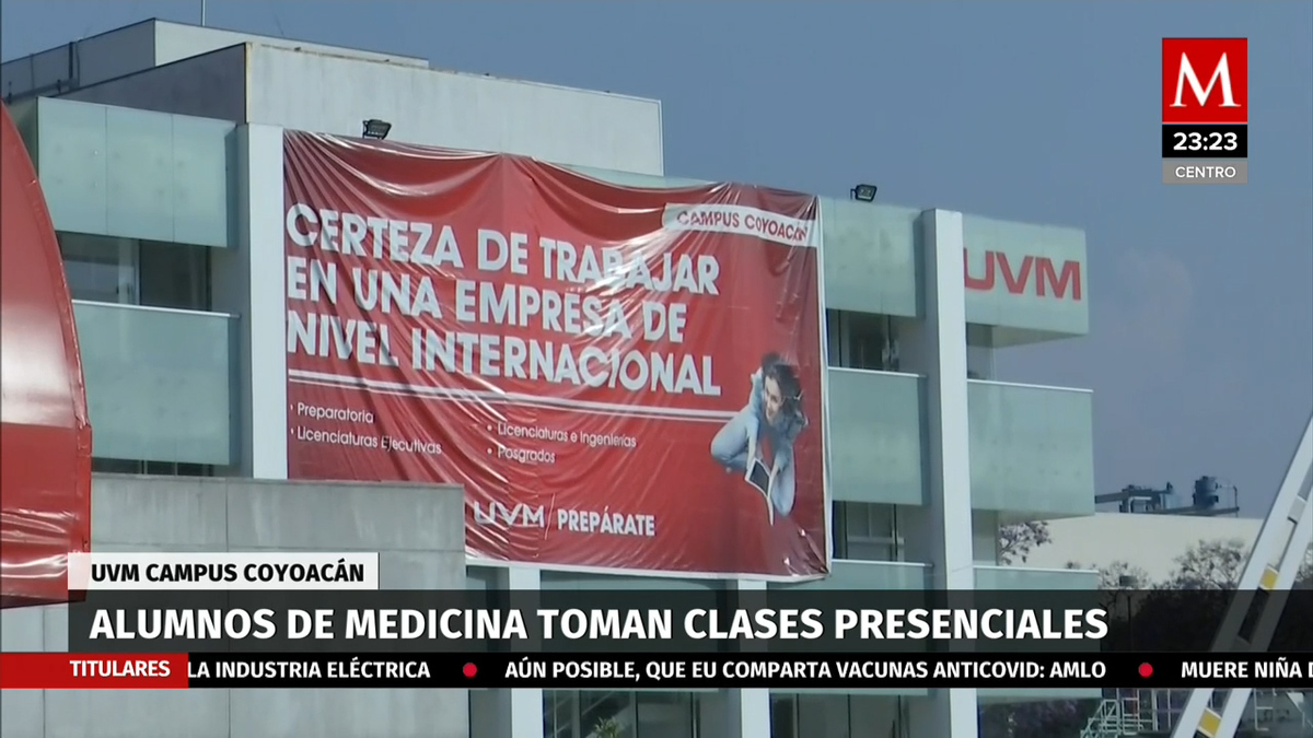 Alumnos de Medicina de la UVM regresan a actividades en laboratorio