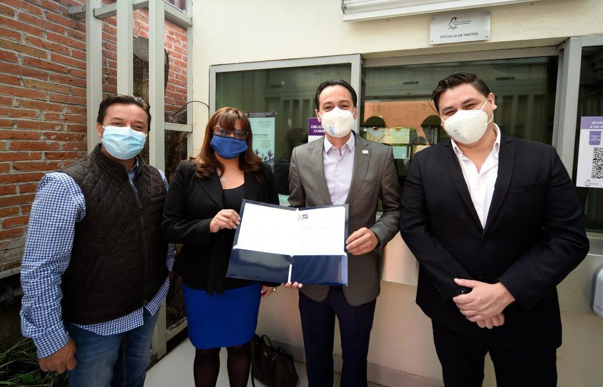 Andrés Atayde aseguró que los gobiernos de Acción Nacional se ubican entre los mejores de todo el país | Cortesía