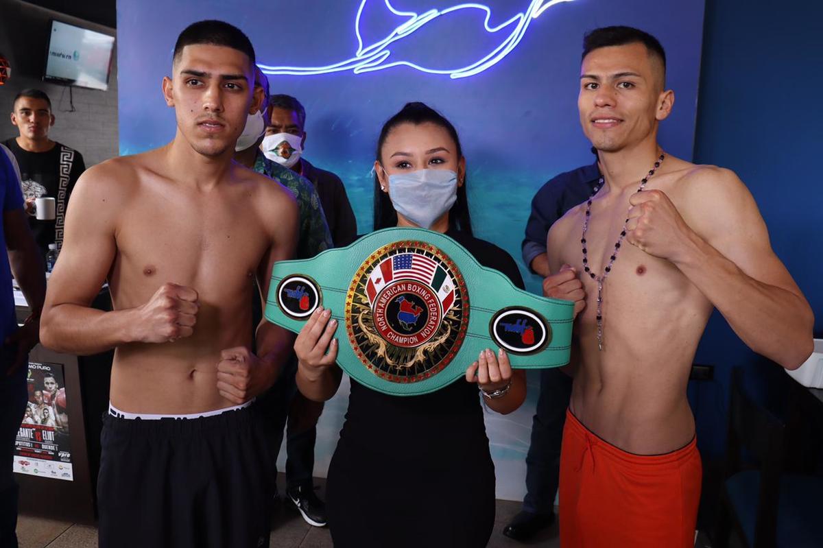 El boxeador lagunero Eliot Chávez se medirá a Rodolfo "Elegante" Bustamante. (Especial)