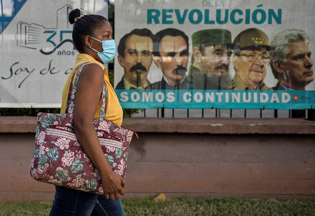 Cuba enfrenta una crisis económica y la pandemia del coronavirus. | AFP