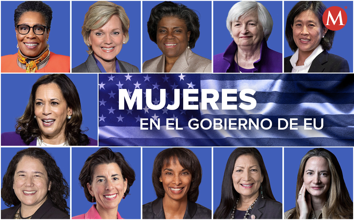Las mujeres en el nuevo gobierno de EU. Foto: Diseño
