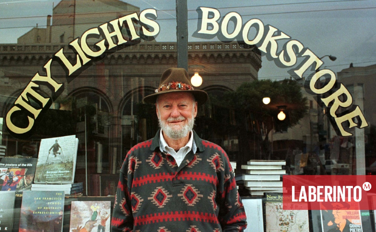 Lawrence Ferlinghetti, 1919-2021. (Archivo)