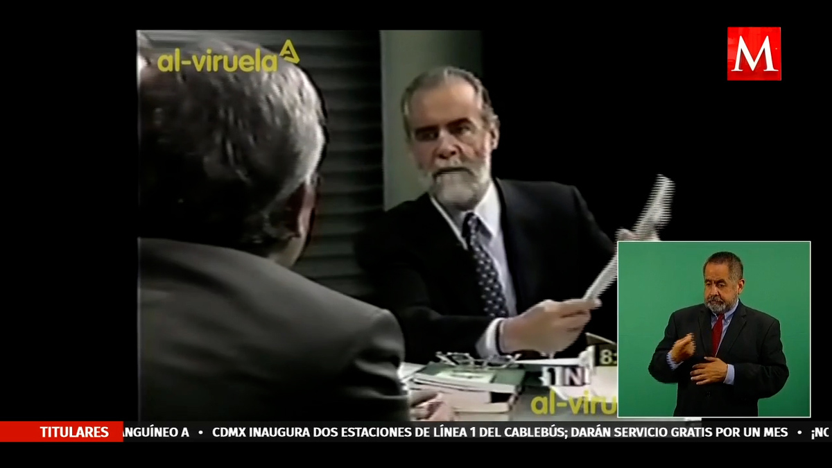 AMLO exhibe debate del 2000 por llegada de Fernández de Cevallos a Twitter