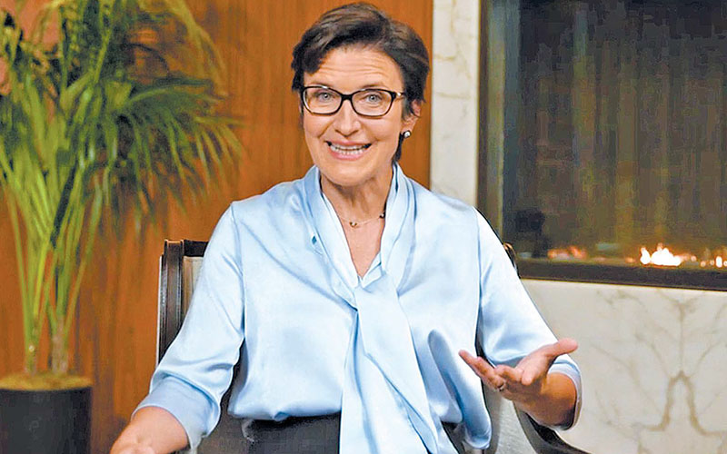 La directiva de Citigroup participó en el foro con integrantes de la institución financiera. (Especial)