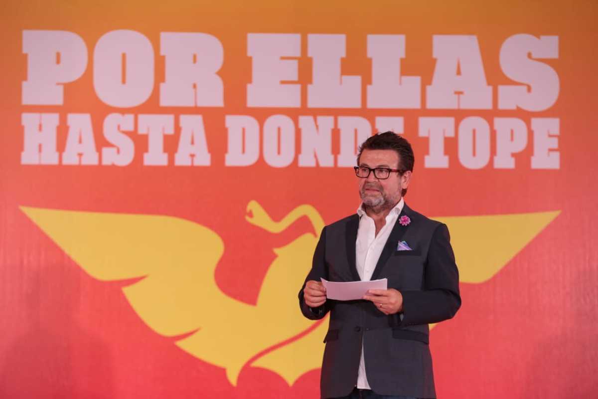 Ricardo Bours Castelo, candidato a la gubernatura de Sonora por Movimiento Ciudadano. (Jesús Quintanar)
