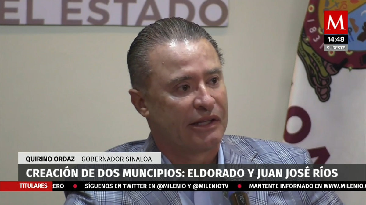 Sinaloa. Acuerdan decreto de creación de 2 nuevos municipios: Eldorado y Juan José Ríos