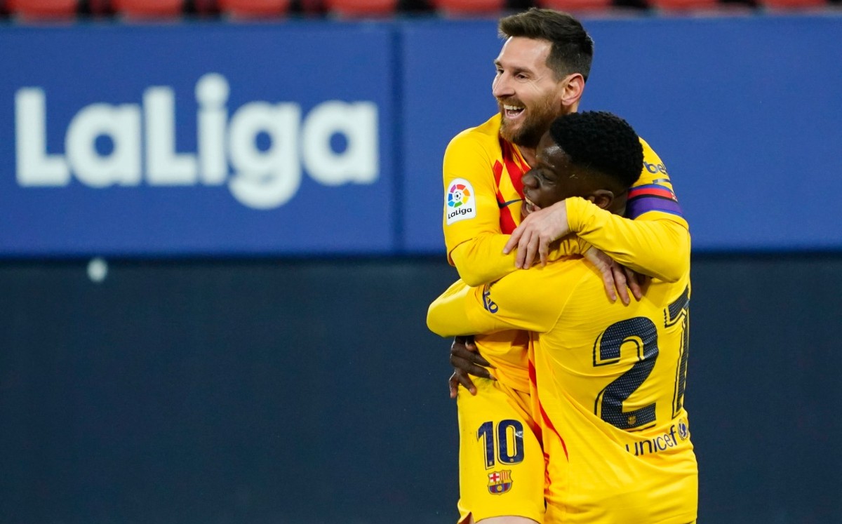 Barcelona vence 0-2 al Osasuna (Reuters)