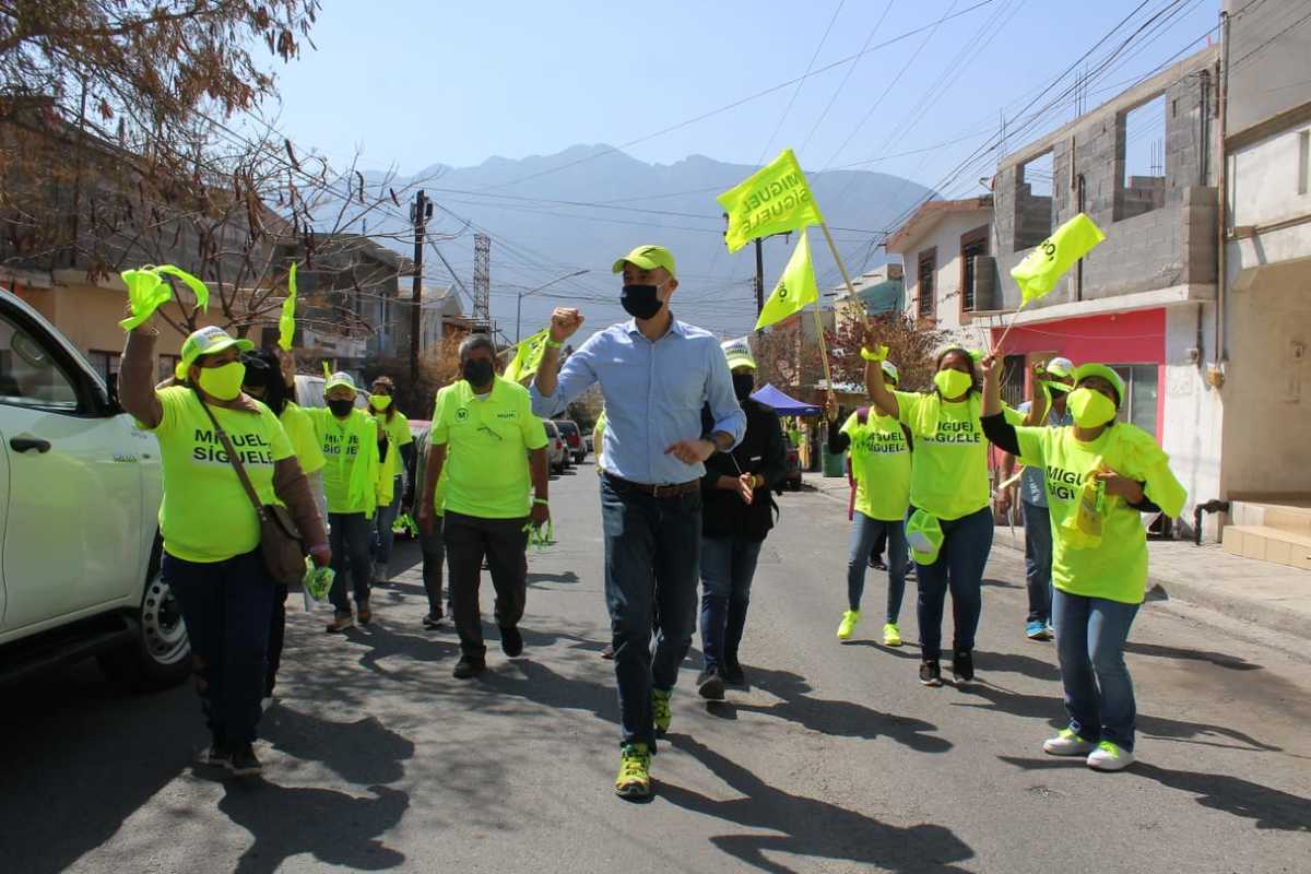 El candidato a la alcaldía de San Pedro, Miguel Treviño. Foto: Especial