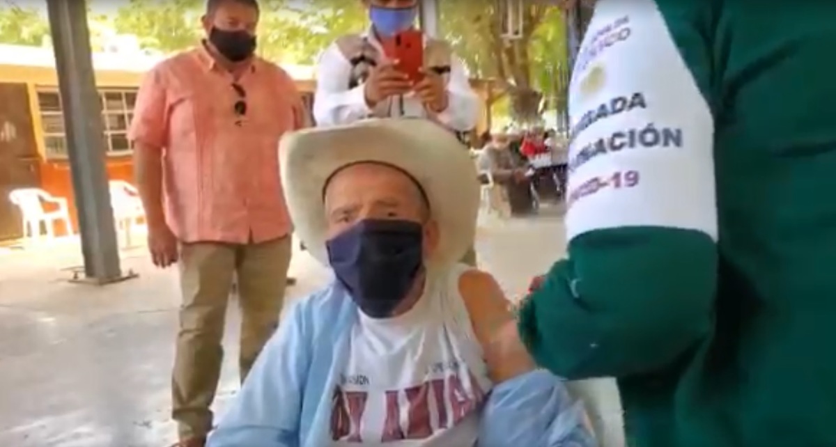 Don Lorenzo Ríos dijo tener confianza en que ya no se contagiará y agradeció a las autoridades. (Fanny Martínez)