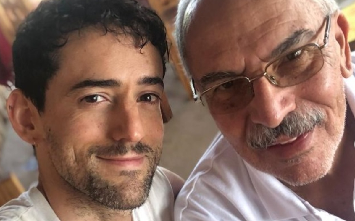 Luis Gerardo Méndez le dedicó un mensaje a su padre (Instagram).