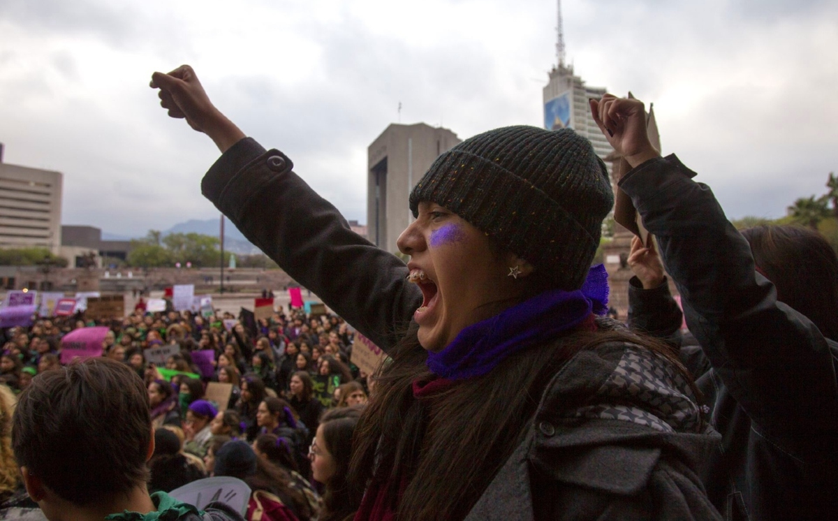 A pocos días del 8 de marzo, las mujeres se preparan para manifestarse el próximo lunes. (Cuartoscuro)