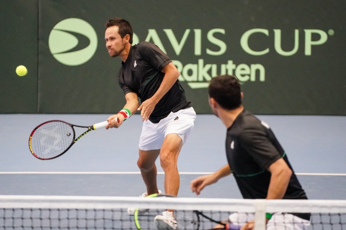 México gana en dobles a Bulgaria en la Copa Davis (Créditos: Especial)