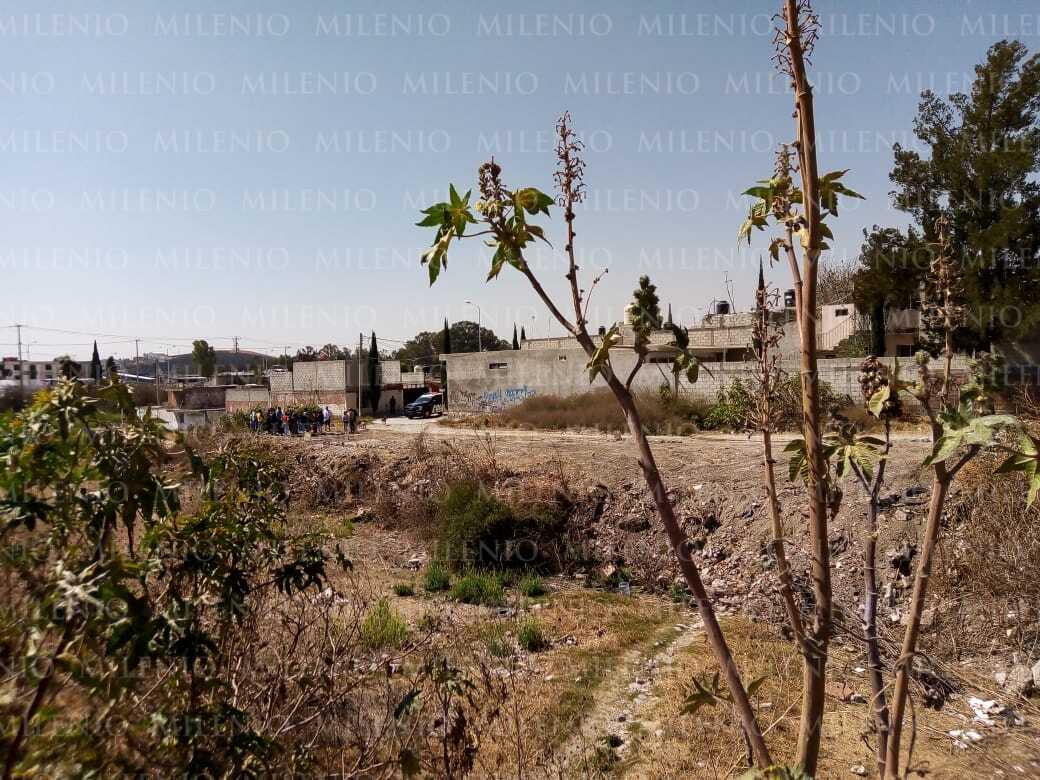 Terreno federal en la colonia Lomas de San Miguel. (Especial)
