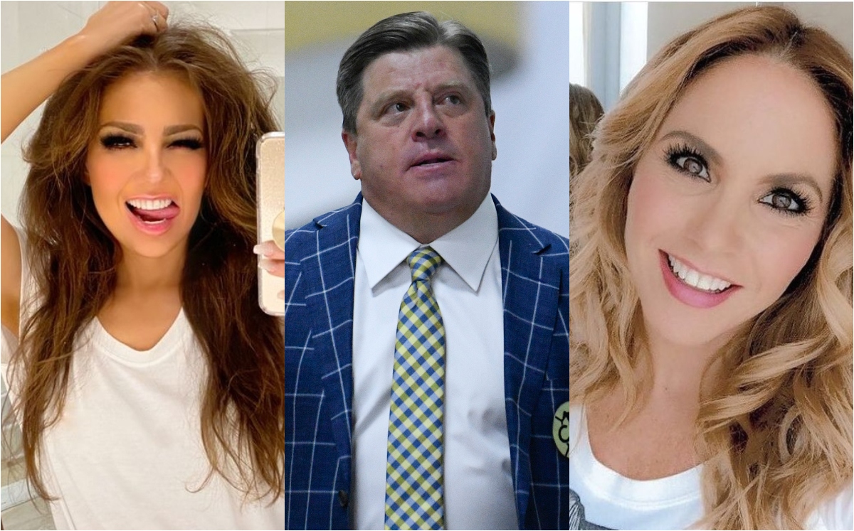 Thalía, Miguel Herrera y Lucero (Imago7 / Instagram @thalia y @luceromexico)