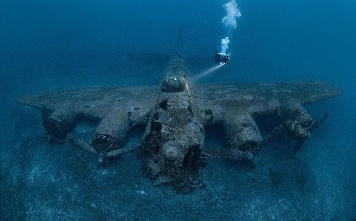 Bombardero B-17, utilizado durante la Segunda Guerra Mundial (Martin Strmiska)