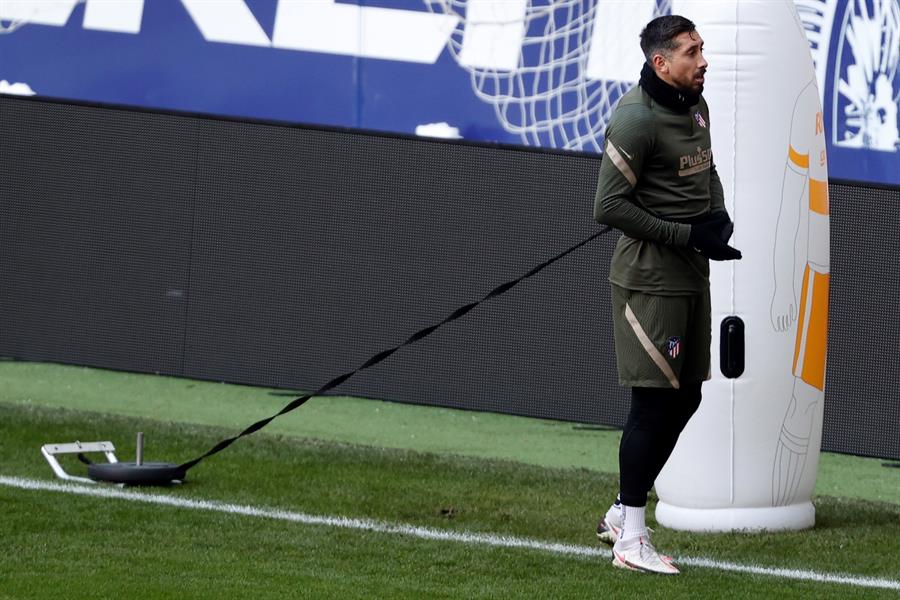 Héctor Herrera, futbolista del Atlético de Madrid (EFE)