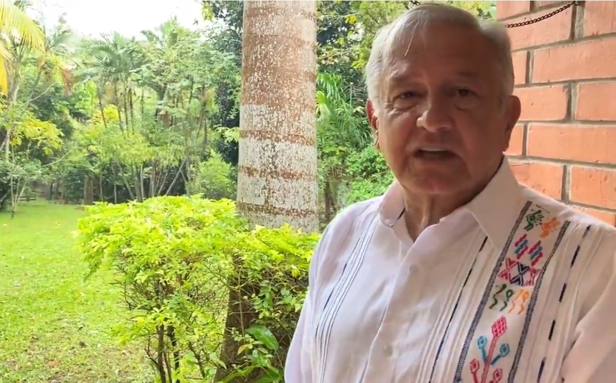López Obrador resaltó la paridad de género en su gabinete. | Captura