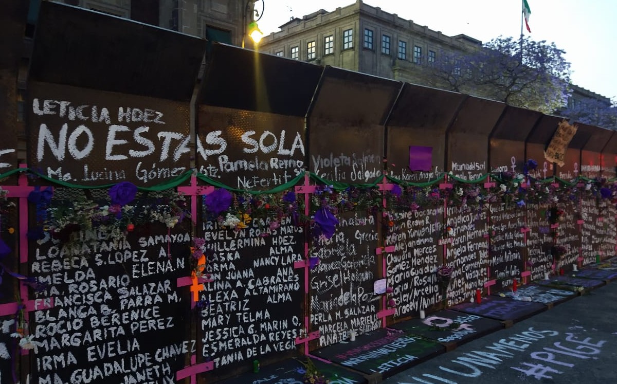 Cierran todos los acceso al Zócalo con motivo de la marcha 8M. (César Velázquez)