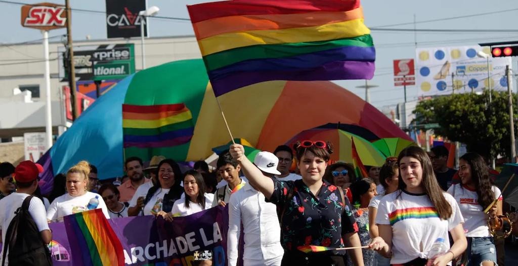 Mujeres de la comunidad LGBTI exigieron el respeto de los derechos de todas en Sinaloa. | Especial