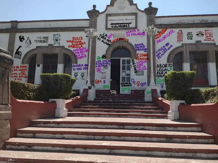Pintas virtuales en Tula. (Cortesía)