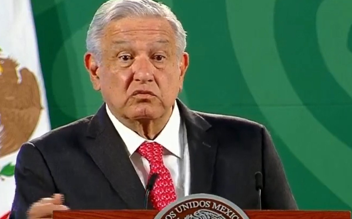 Protestan virtualmente contra AMLO en La Mañanera. (Captura)