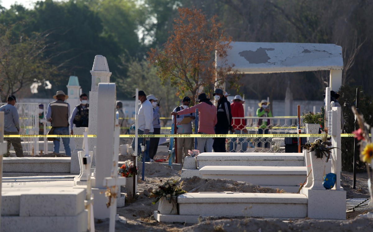 Se proyectaron dos exhumaciones masivas para La Laguna. (Mauricio Román)