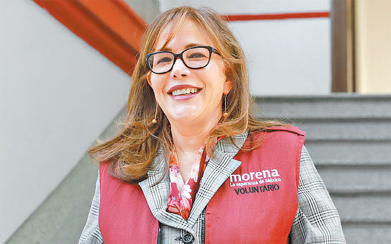 La ex secretaria general del partido busca ser una del centenar que alcanzará un lugar. (Especial)