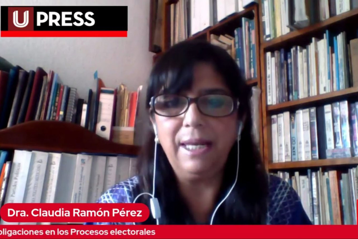 Claudia Ramón Pérez, investigadora de la Facultad de Ciencia Política y Gobierno de la Upaep. (Especial)