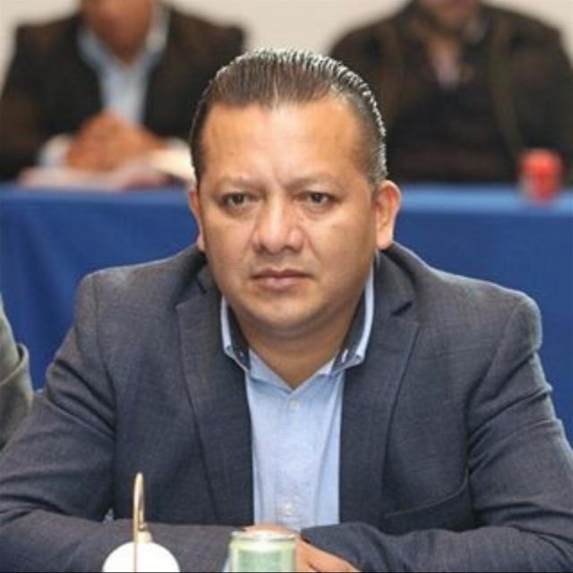 El dirigente estatal del PAN, Eloy Salmerón Díaz. (Rogelio Agustín Esteban)
