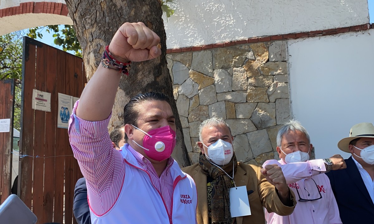 Gerardo Islas, presidente de Fuerza por México. (Antonio Hernández)