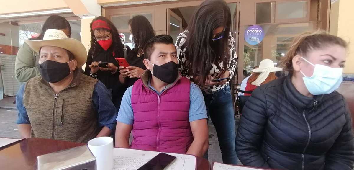 Habitantes piden intervención del Estado en Eloxochitlan. (Especial)