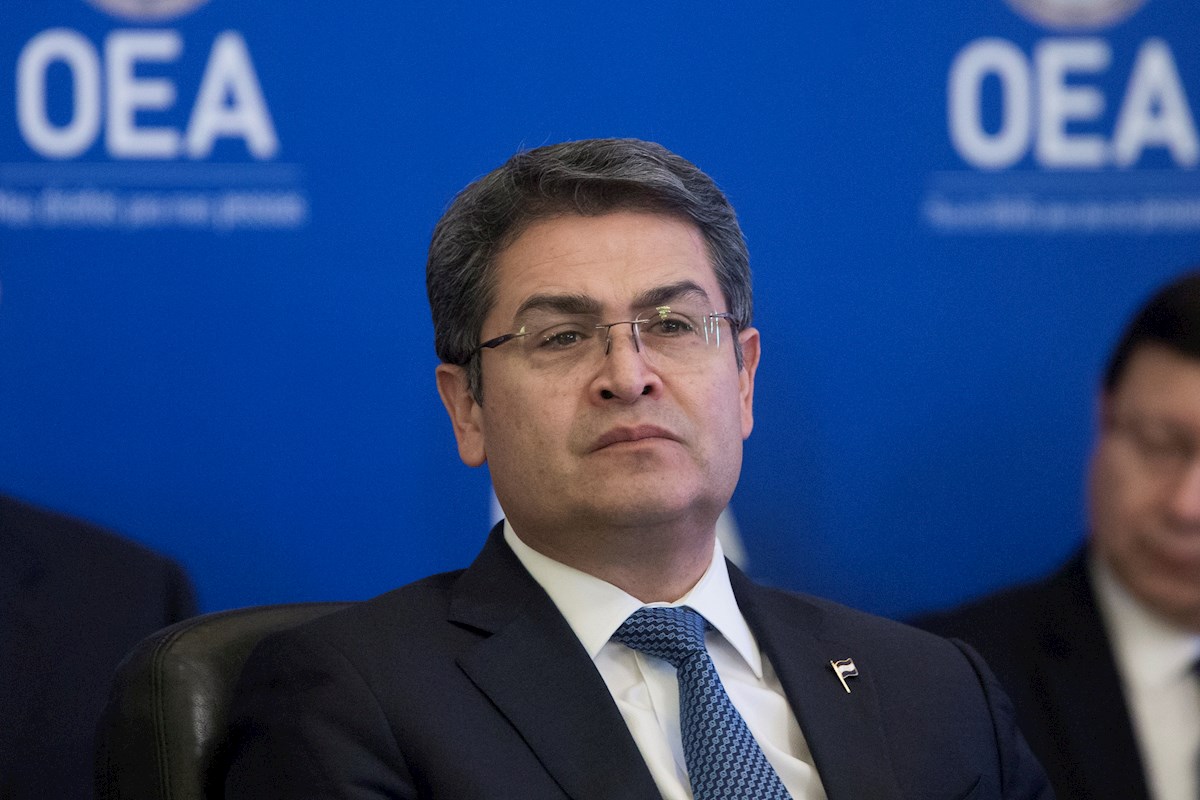 Juan Orlando Hernández, presidente de Honduras. | EFE