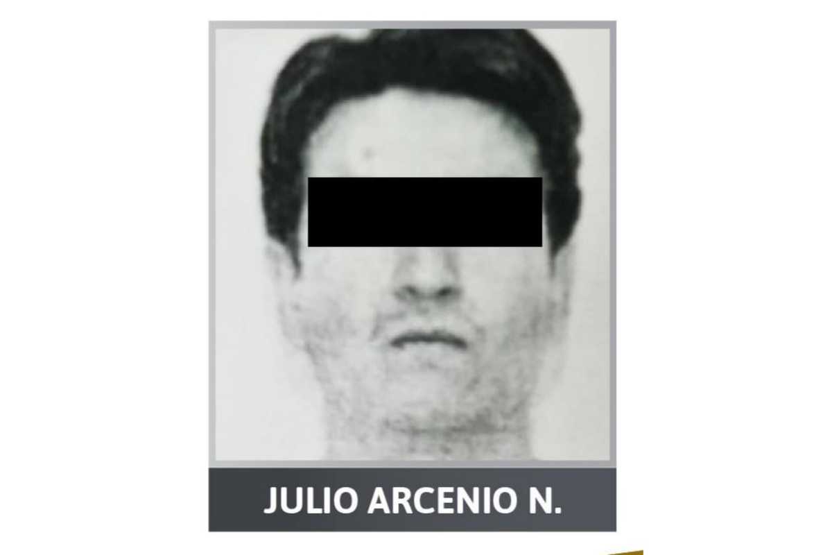 Julio Arcenio pasará 45 años tras las rejas. (Especial)