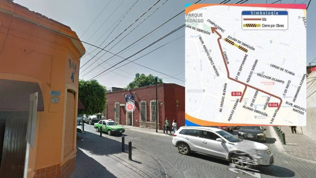 En León cambian recorridos de rutas por obras en colonia Obregón