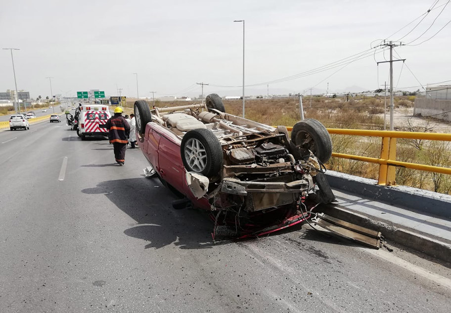 Ocurrió en la carretera Torreón- San Pedro. (Notivox Digital)
