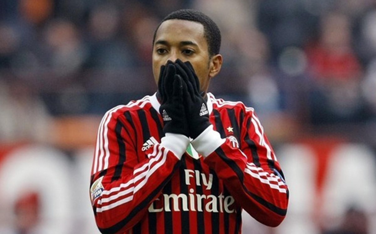 Robinho, en su paso con AC Milan (Reuters)