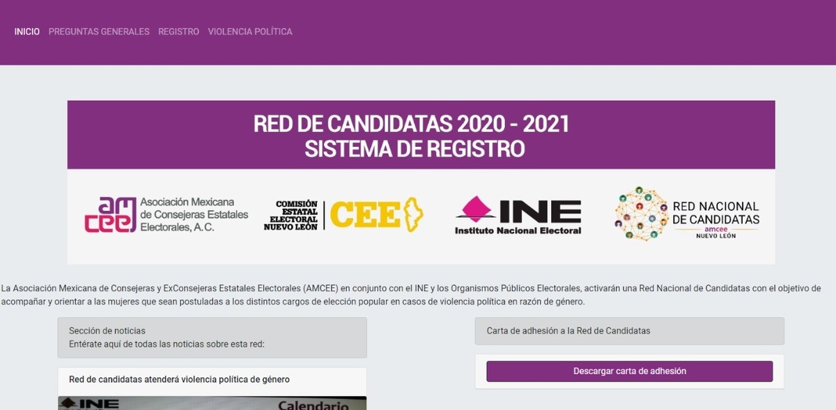 Abre CEE NL plataforma para prevenir violencia política de género. Foto: Especial.