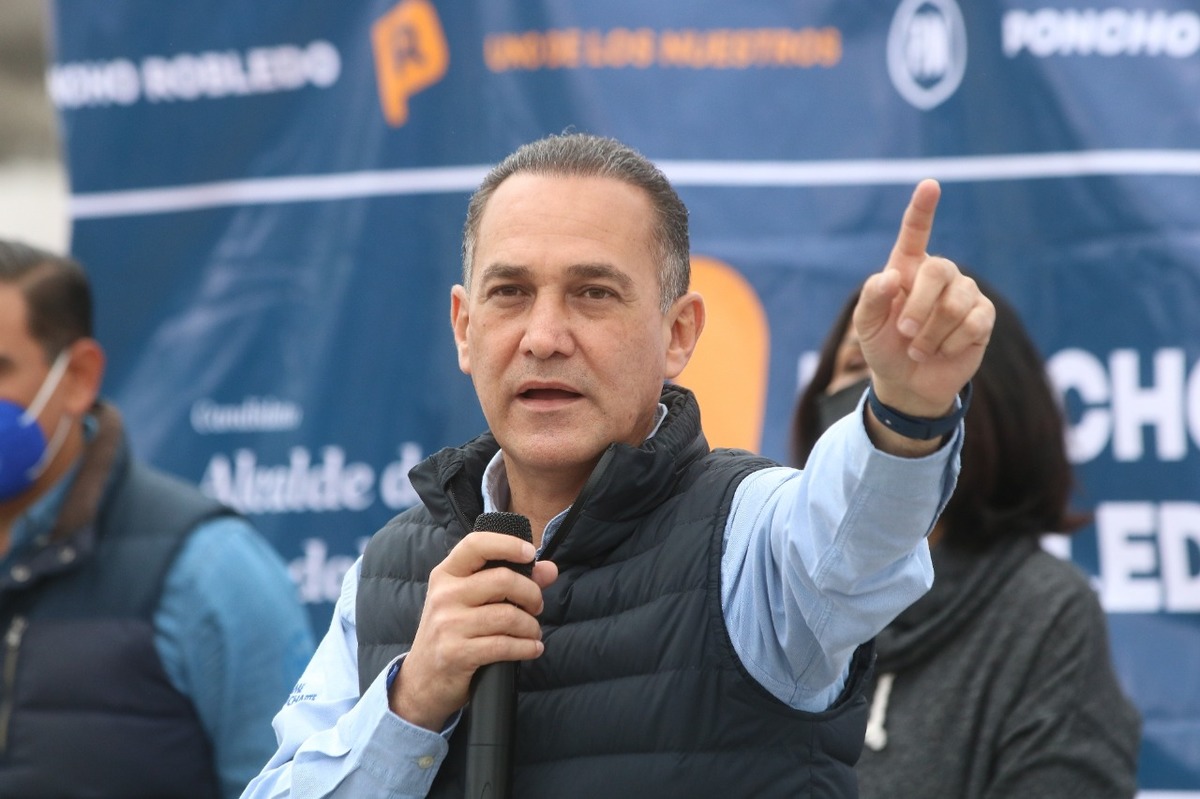 Fernando Larrazabal es aspirante a la gubernatura de Nuevo León por el PAN. Foto: Leonel Rocha