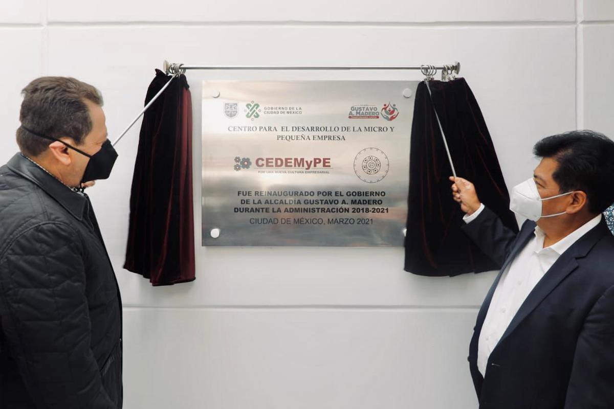 La inauguración la realizó el alcalde de GAM junto con el secretario de la Sedeco | Especial