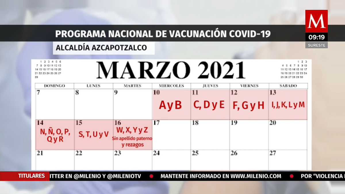 Inicia la jornada de vacunación anticovid en Azcapotzalco
