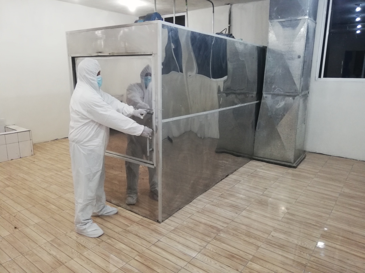 Jorge Torres, crea funenaria tras pandemia. (Noel Vergara)