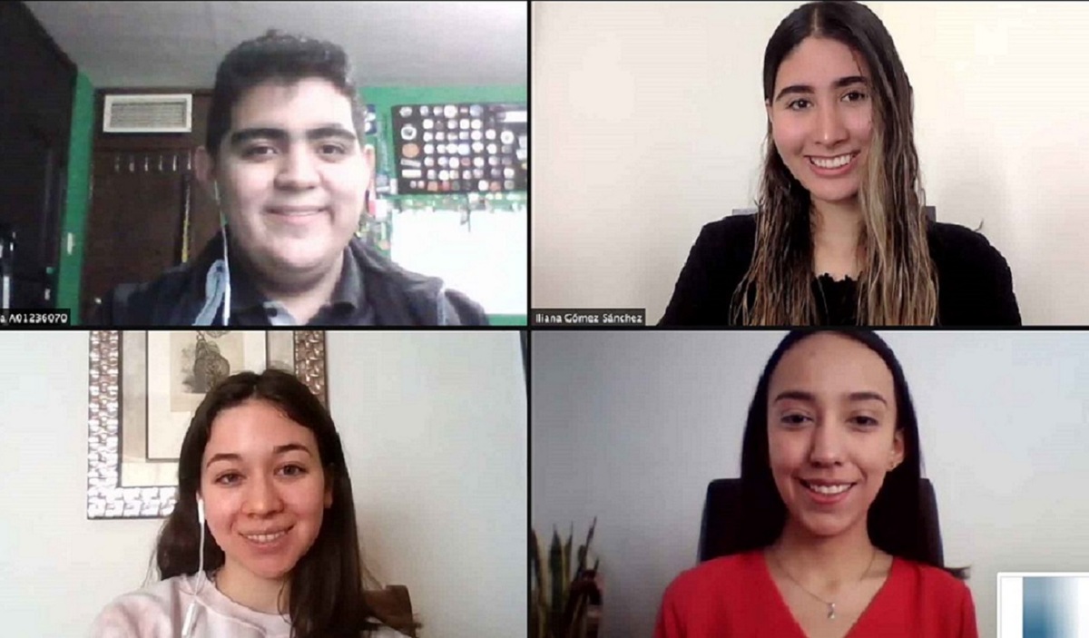 Universitarios obtuvieron el primer lugar gracias a su proyecto virtual Passport Program. (cortesía)