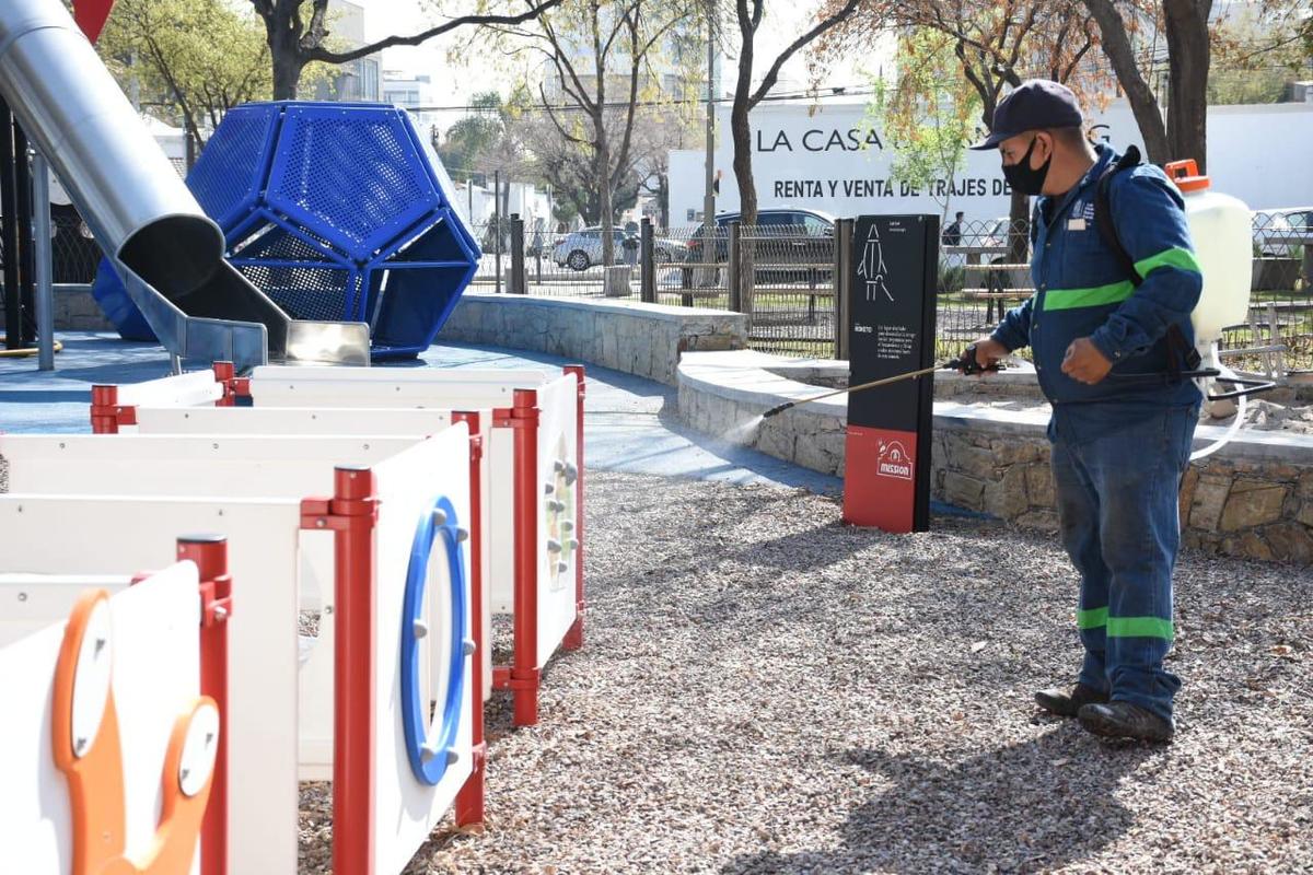 Abrirá San Pedro 5 áreas de juegos con protocolo sanitario. Foto: Especial.